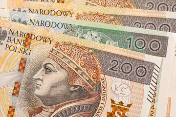 Polskie pieniądze.