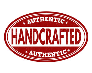 Handcrafted stamp or sign
