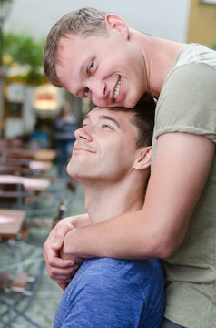 Shot of a young couple on a coffee date