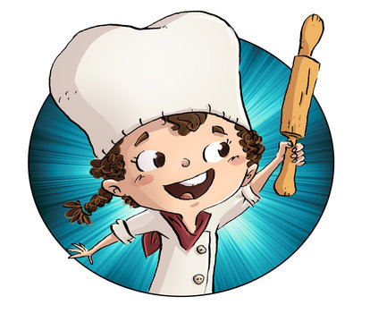 ni&ntilde;a cocinera