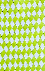 Bright green pattern with vertical
