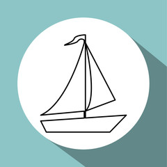 Travel design. trip icon. Isolated illustration