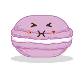 Sweet design. Dessert icon. Colorfull illustration, vector graph