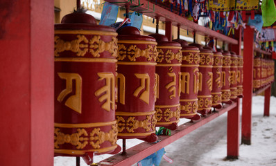 Prayer wheels