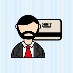 debit card user design 