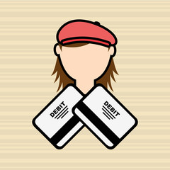 debit card user design 