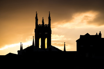 Silhouette of Cathedral