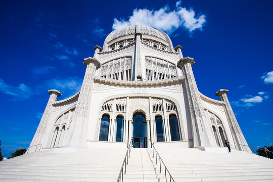 The Baha'i House of Worship in Chicag