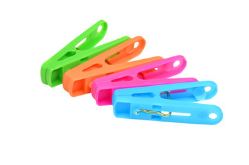 Color clothes pegs