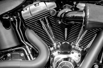 Fototapeta na wymiar engine, motorcycle, motorcycle engine close-up detail background