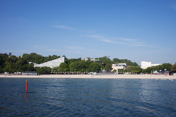Baltic Sea Beach in Gdynia