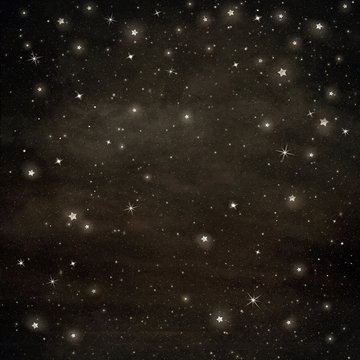 Stars at night  sky ,background  illustration art