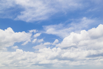Sky and cloud ,Good weather day background.