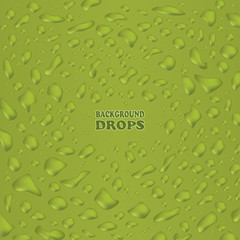 Vector olive background of drops