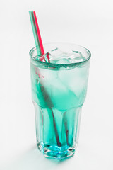 cocktail on the white background