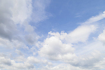 Sky and cloud ,Good weather day background.