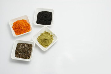 seasoning herb spice and bean for cooking