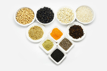 seasoning herb spice and bean for cooking