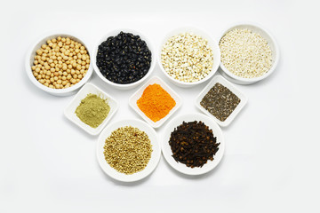 seasoning herb spice and bean for cooking