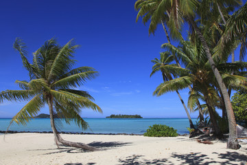 Fototapeta na wymiar Bora Bora beach