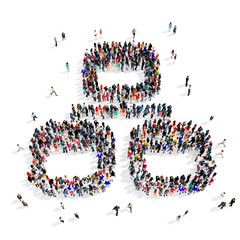 people group hierarchy 3d