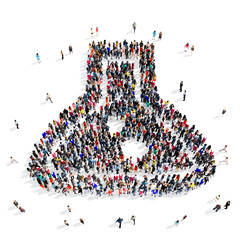 people group bulb 3d