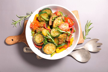 ratatouille,fried vegetable