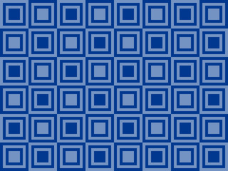 Square seamless Patterns Set blue