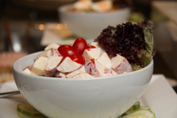  mixed fruit and vegetables salad