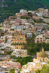 Beautiful town of Positano, Amalfi coast, Campania region, Italy