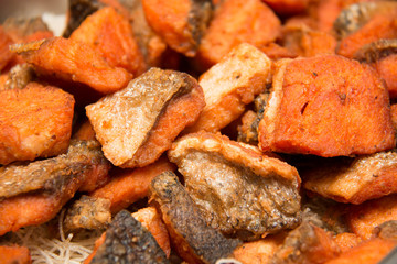  fried salmon fish Healthy food  cuisine