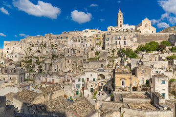 Fototapeta na wymiar Beautiful town of Matera, Unesco heritage, Basilicata region, It