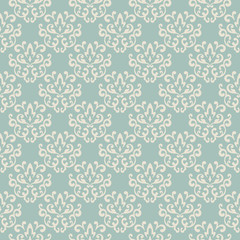 Seamless background in the style of Damascus