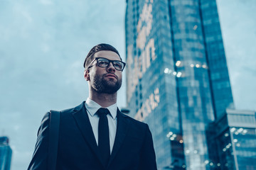 Fototapeta premium Modern businessman.