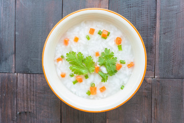 Rice and vegetable