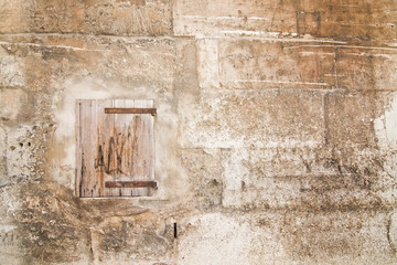 Rough stone and wood abstract background