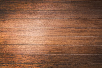 Brown wood planks background texture closeup. © artesiawells