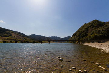高知県四万十市　三里沈下橋