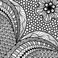 Artistically ethnic pattern.