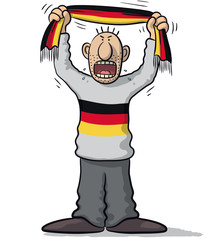 Germany soccer supporter