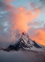 Naadloos Fotobehang Airtex Matterhorn Matterhorn