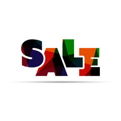 Sale Word Label Banner. Web Icon, Button Or Message for Web Site Design, Presentation Or Application
