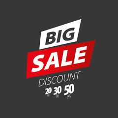 Fototapeta premium vector sign for discounts