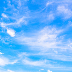 Nature view background with white cloud blue sky background