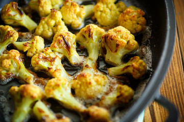 cauliflower baked in batter