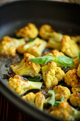 cauliflower baked in batter