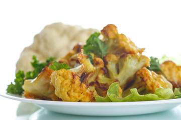 cauliflower baked in batter