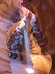 Antelope Canyon Lichtstrahl - Page, USA
