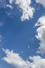 Blue sky and cloud