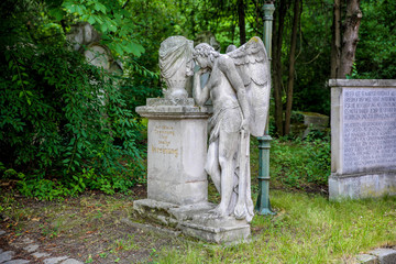 Obraz premium Friedhof Sankt Marx in Wien in Österreich